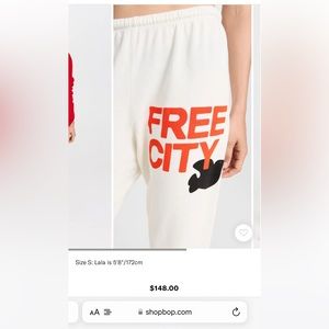 New FreeCity Sweatpants